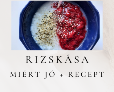 rizskása recept